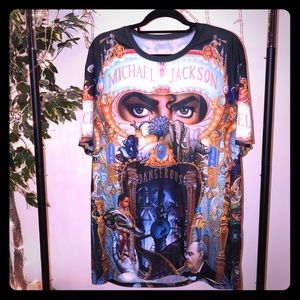 Oversized Michael Jackson Shirt